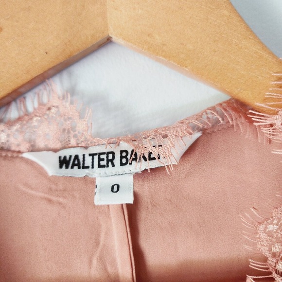 Walter Baker Santiago Embroidered Ruffle Dress‎ Size 0 - Picture 14 of 15